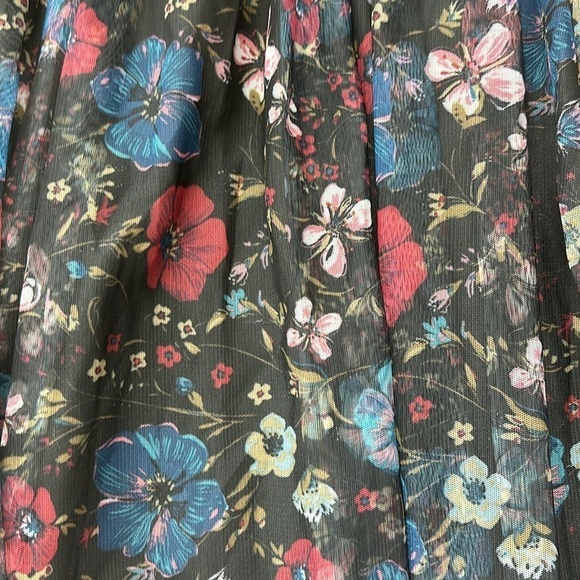 Disney Lauren Conrad Snow White black floral tulle skirt size medium - Picture 2 of 8